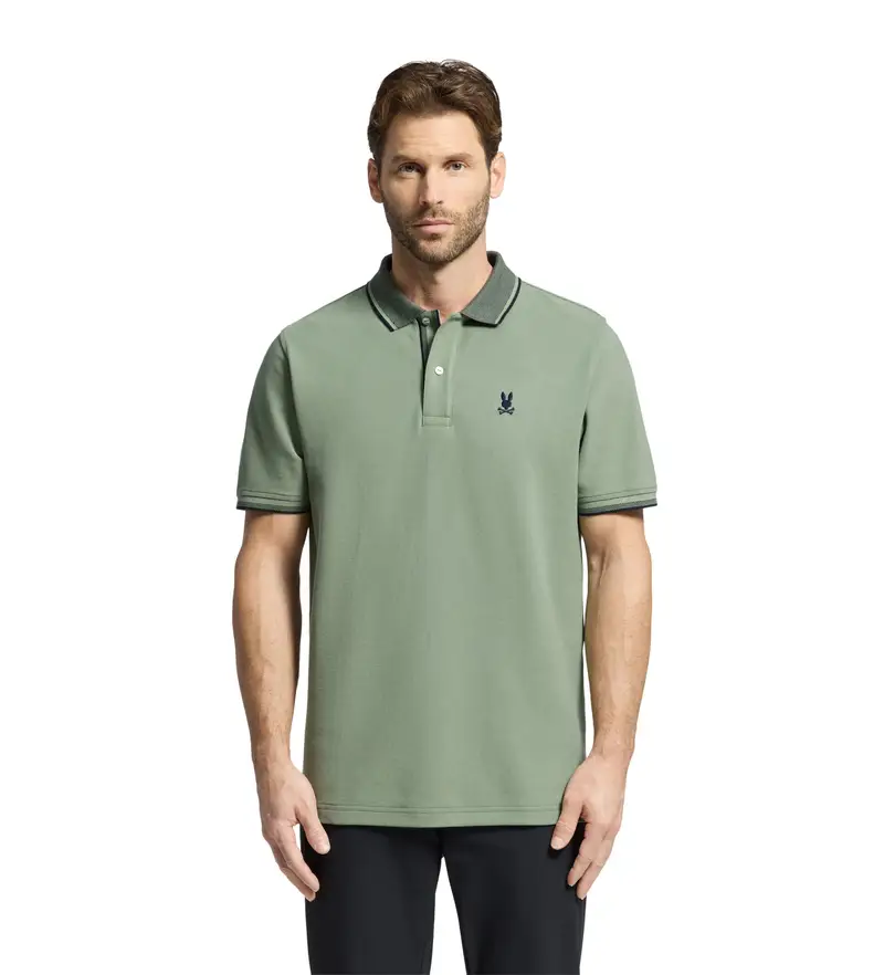 Psycho Bunny Polo Uomo Verde 2683089