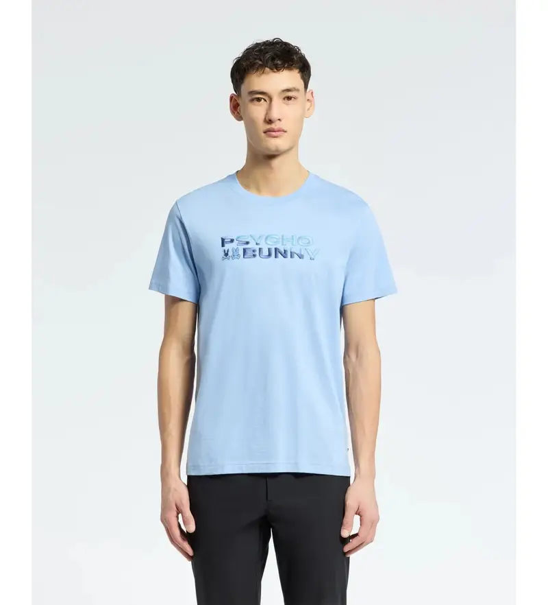 Psycho Bunny T-shirt Uomo Blu 4040862
