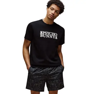 per uomo MT0200063 Maglietta nera psicopatica (M), Nero, Casual, Cotone, Manica corta