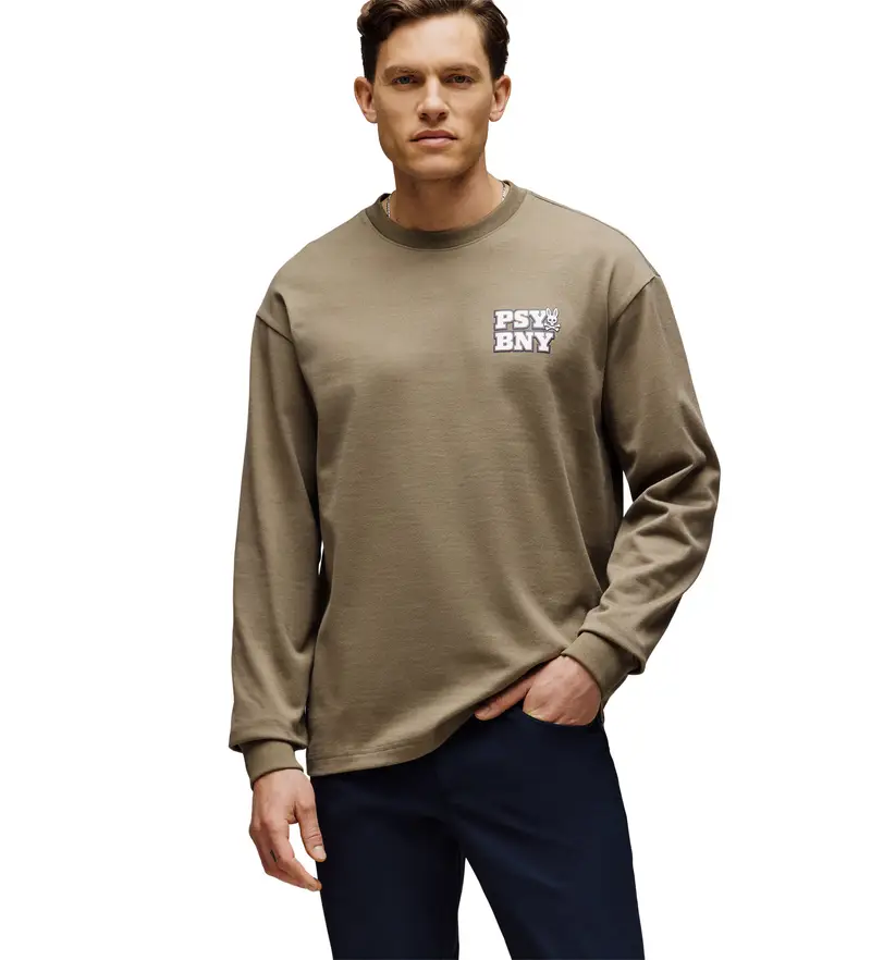 per uomo MT0200108 Felpa Bny marrone (S), Casual, Cotone