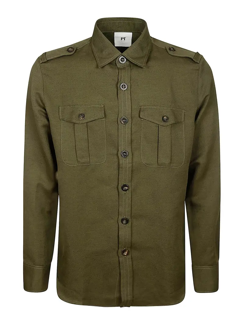Camicia safari Verde