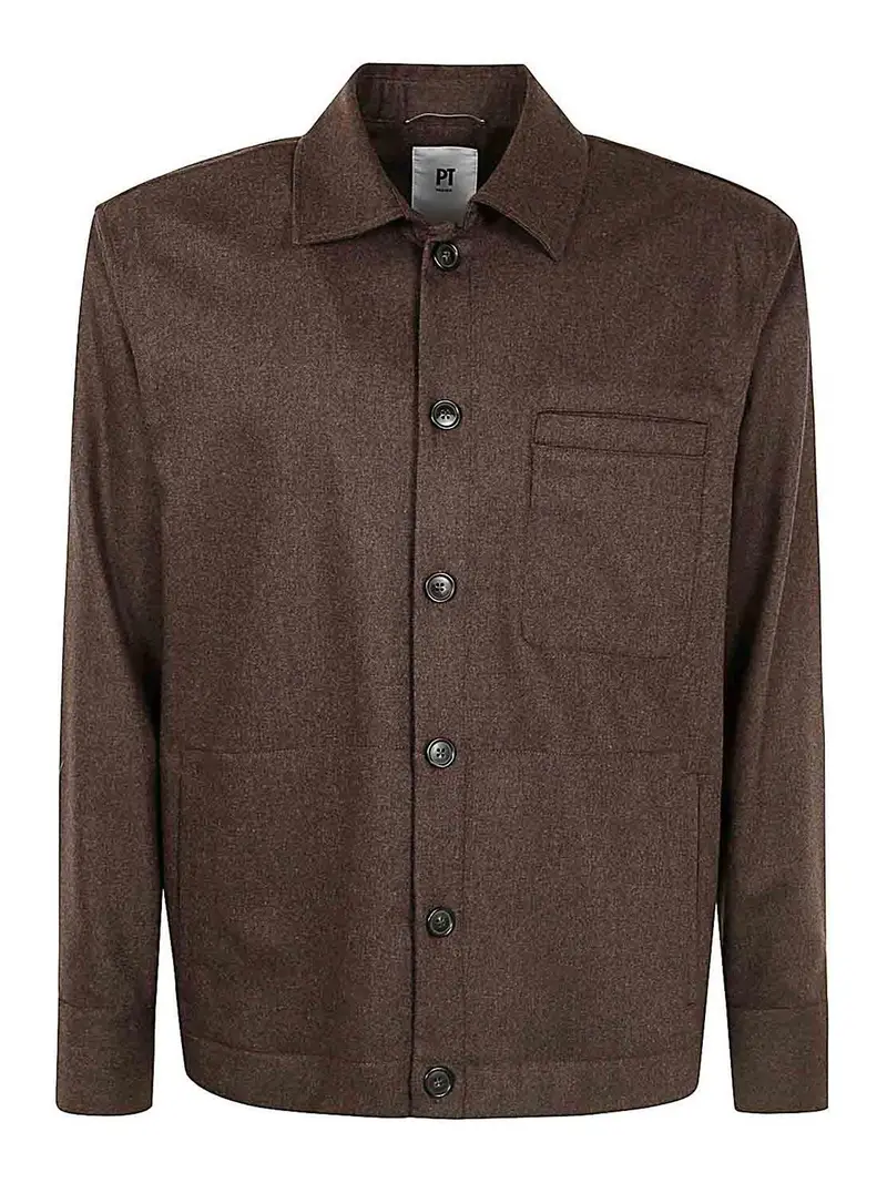 Giacca da uomo vestibilità comoda Marrone