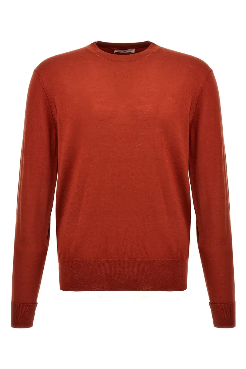 Maglioncino Lana Merino Rosso