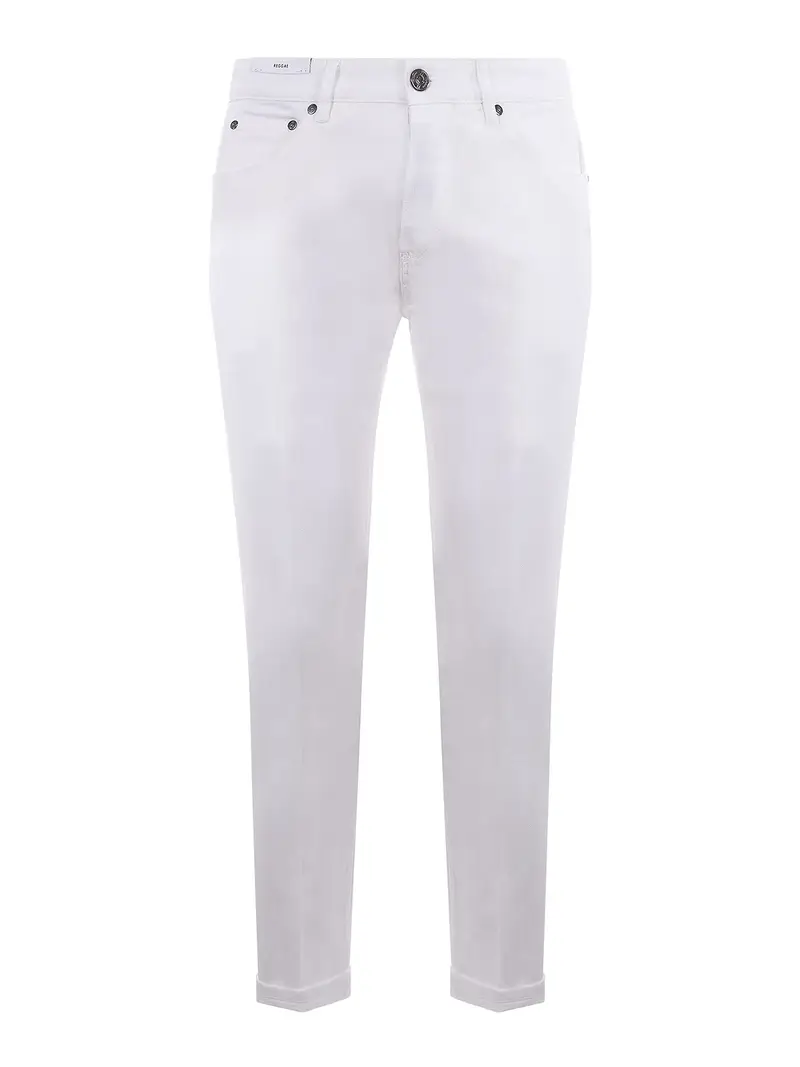 Pantalone in denim Pt Bianco