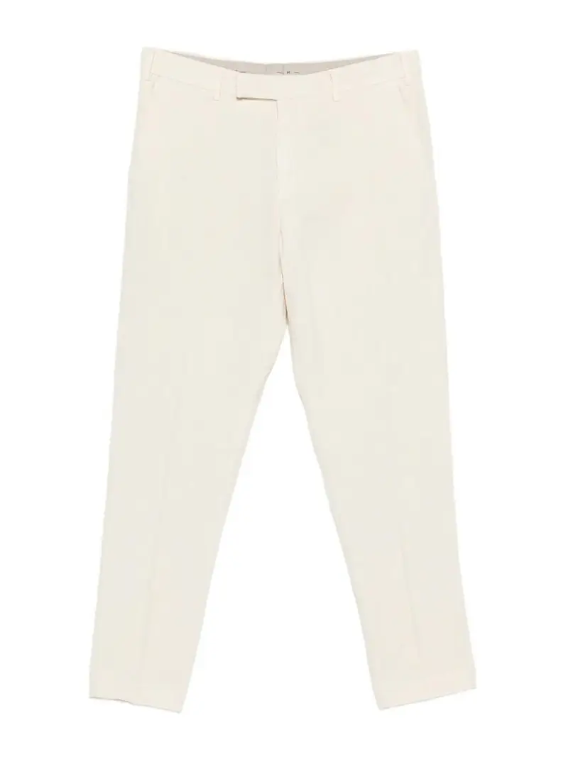 Pantaloni Affusolati Beige