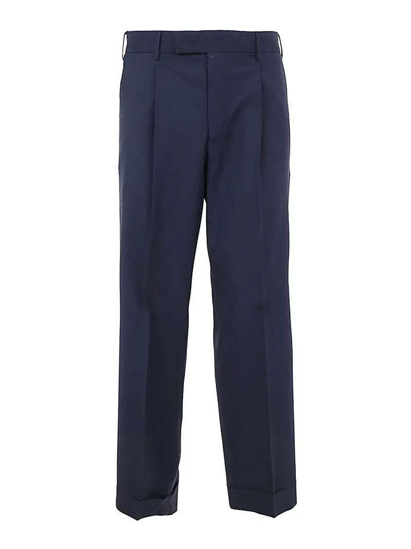 Pantaloni casual elasticizzati Blu