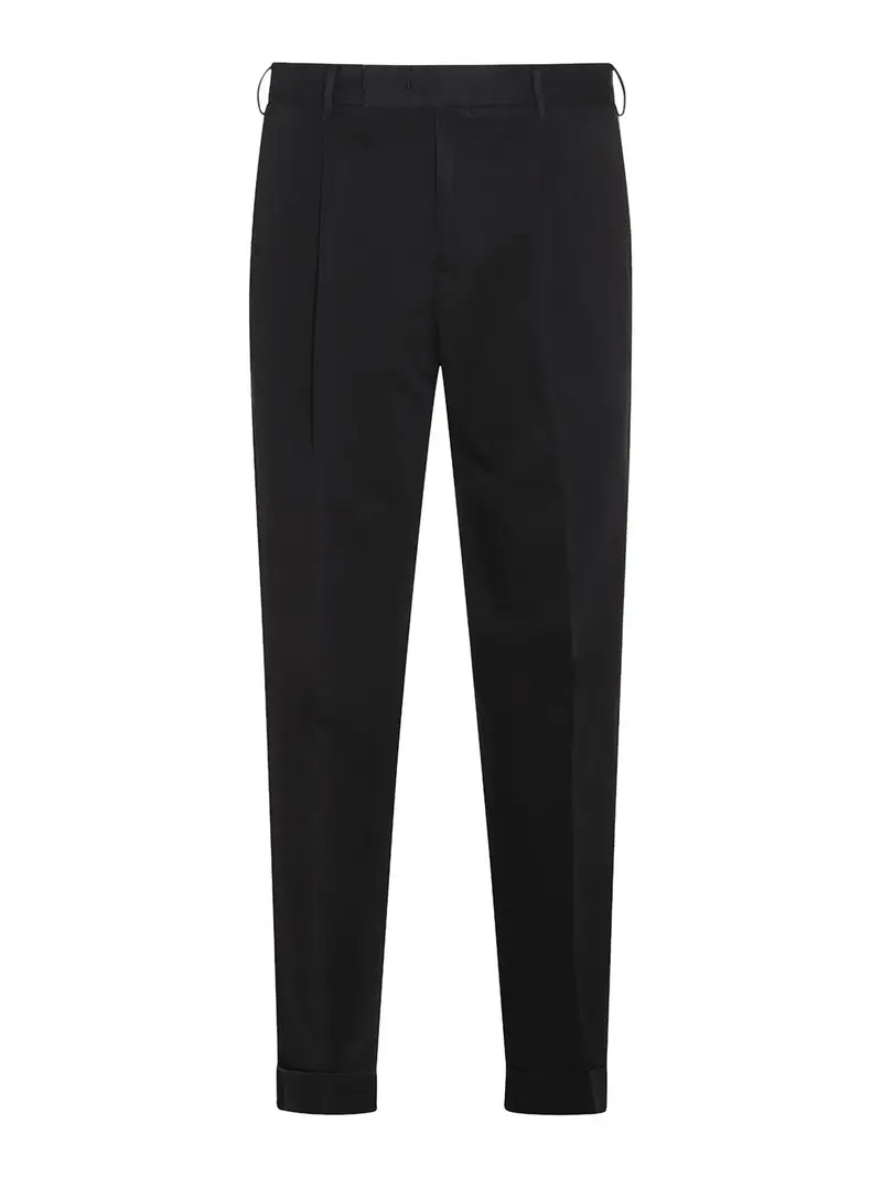 Pantaloni di cotone nero