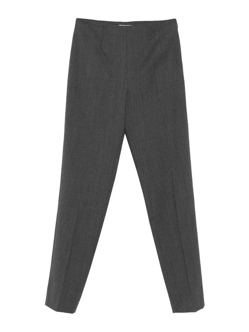 Pantaloni Dritti Grigio