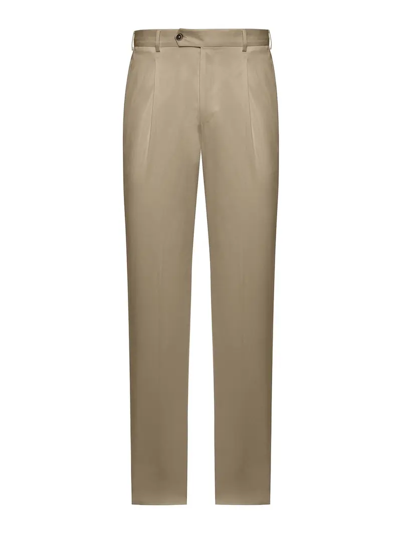 Pantaloni in cotone su misura Color Carne E Neutri