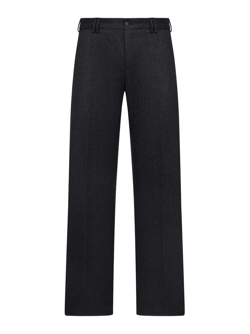 Pantaloni in lana sartoriali Michael Nero