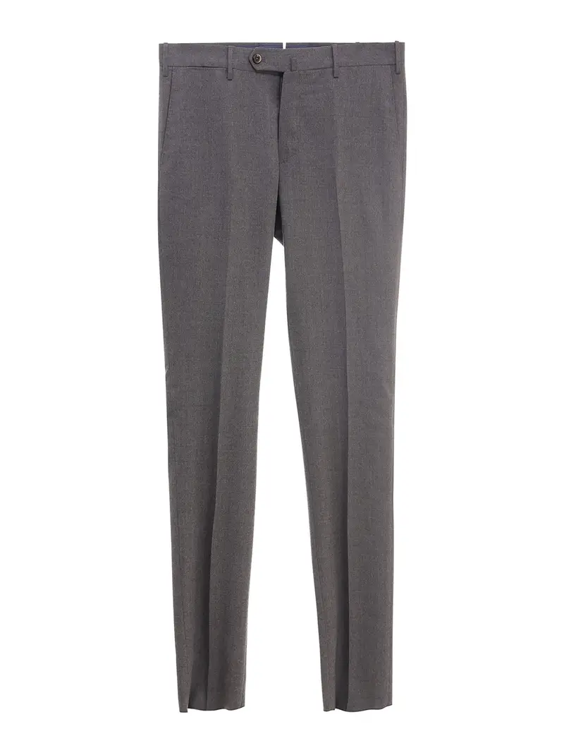 Pantaloni in lana vergine Grigio