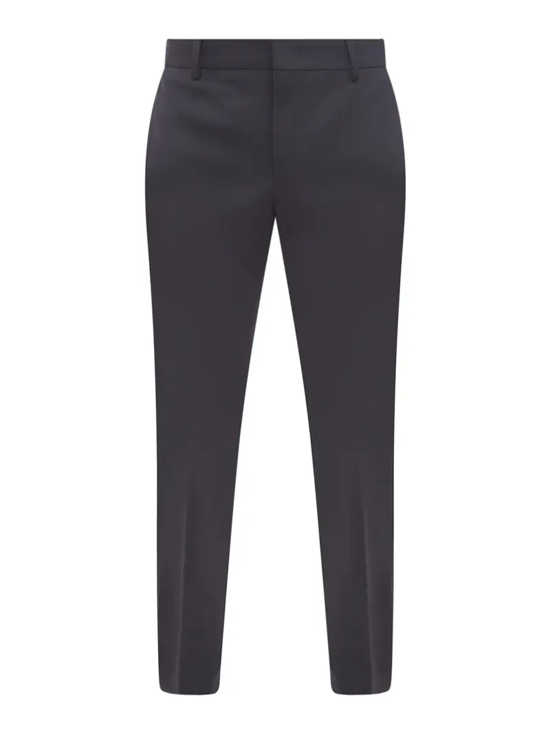 Pantaloni in misto lana stretch Blu