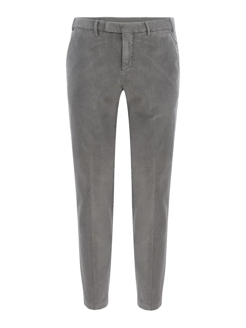 Pantaloni in velluto a coste Grigio
