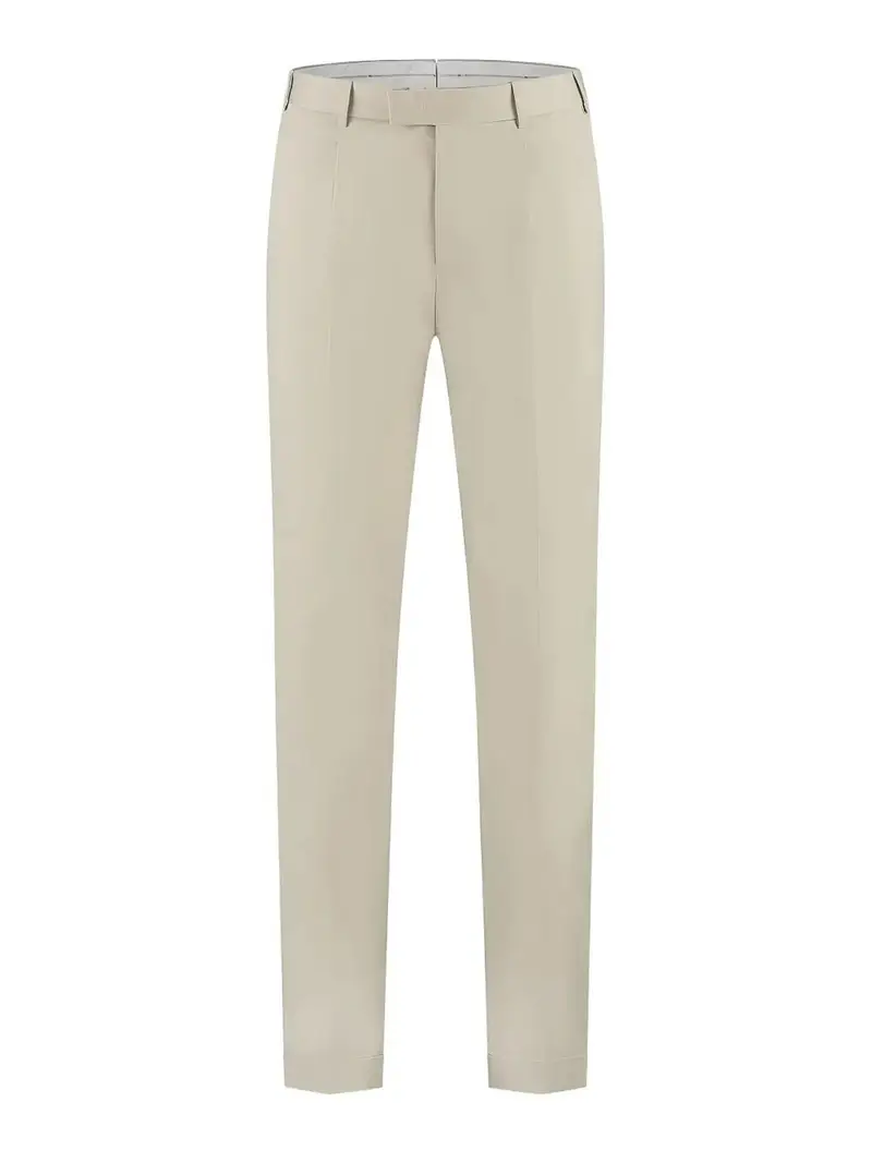 Twill fine elasticizzato Grigio