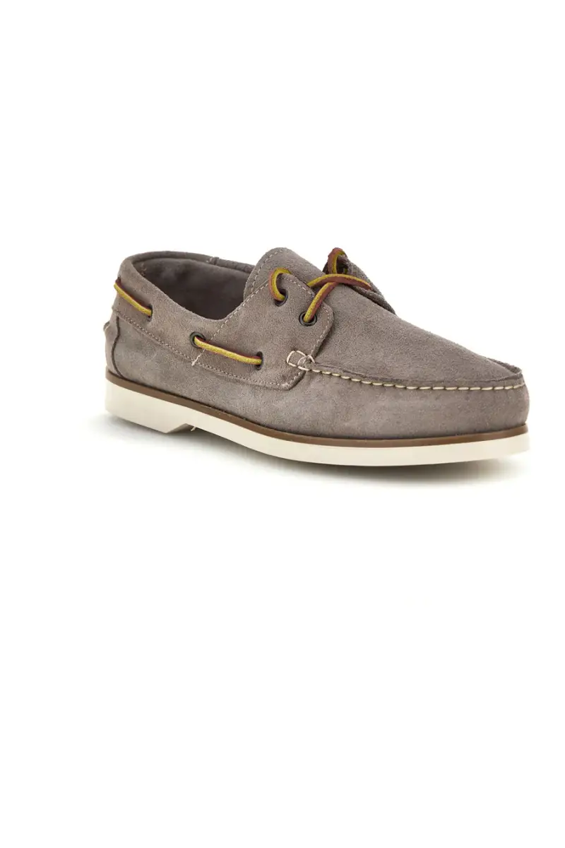 Mocassini beige in vera pelle Ptr 10 [TORTORA] miniatura 2