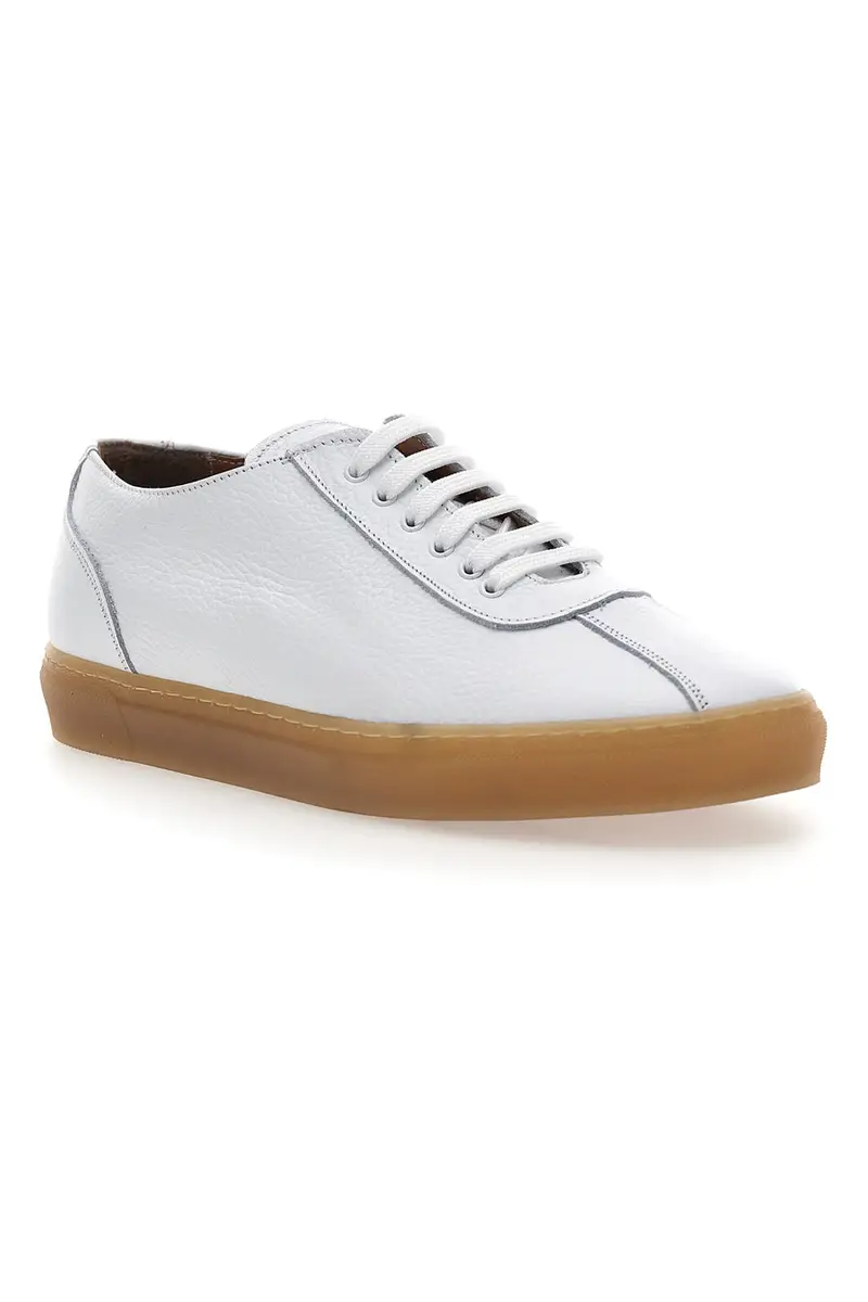 PTR Nova Bianche - Sneakers Made in Italy in Pelle miniatura 2