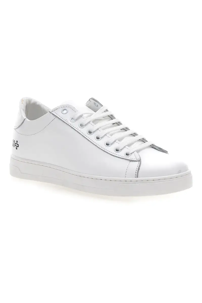 Sneakers da uomo bianco in pelle Ptr 2999 [BIANCO] miniatura 2