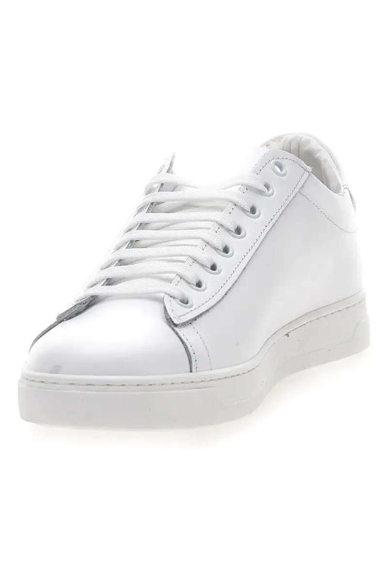 Sneakers da uomo bianco in pelle Ptr 2999 [BIANCO] miniatura 3