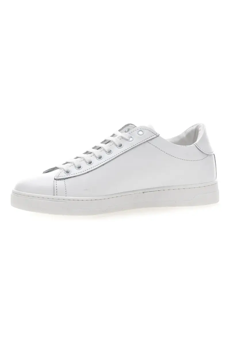 Sneakers da uomo bianco in pelle Ptr 2999 [BIANCO] miniatura 4