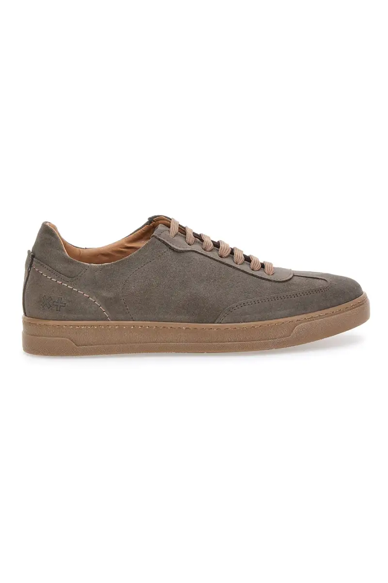 Sneakers in pelle marroni PTR 3001 [TAUPE]