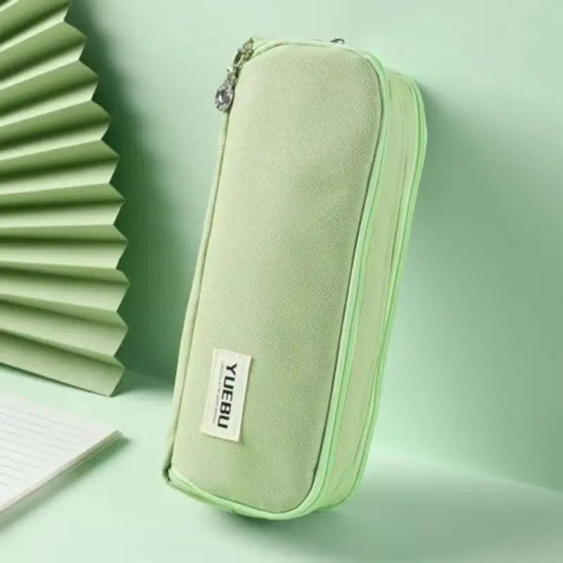 PTWAOH Astuccio portamatite, Grande Capacità con ?astuccio 3 scomparti bambina?adatto a ragazzi, ragazze, donne miniatura 3