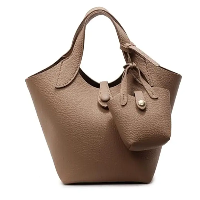 PU PETTURA PETTA BAG LICCHEE BASSO DEL CAMPETTO BASSO CONSIONE CONTENE (KAKI)