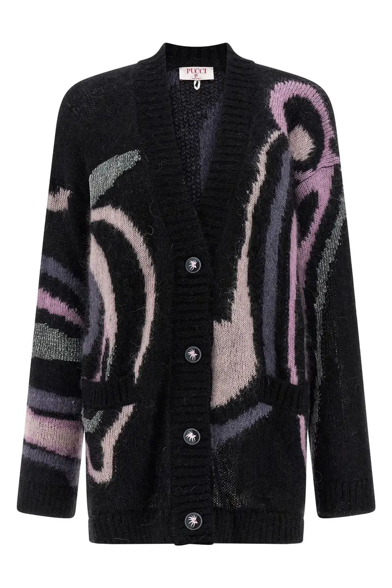PUCCI Cardigan Nero 3251202