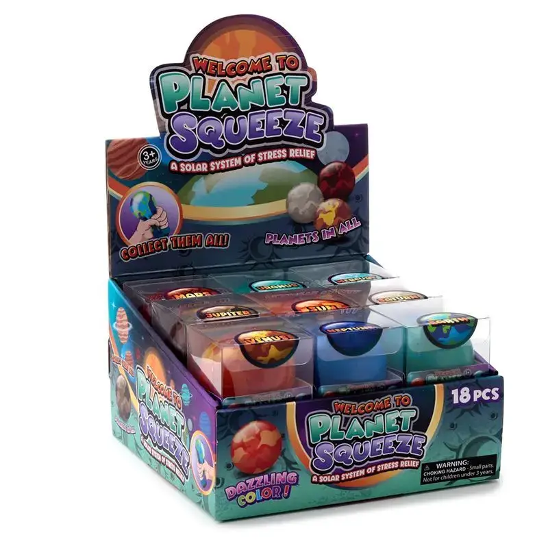 Palla antistress del pianeta Maltose Puckator Squeezy