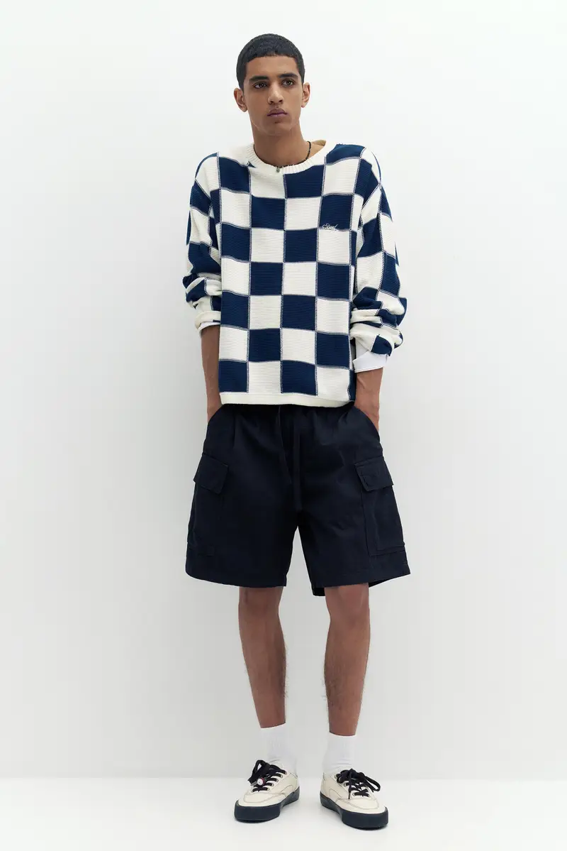 Bermuda Cargo Ripstop Nero