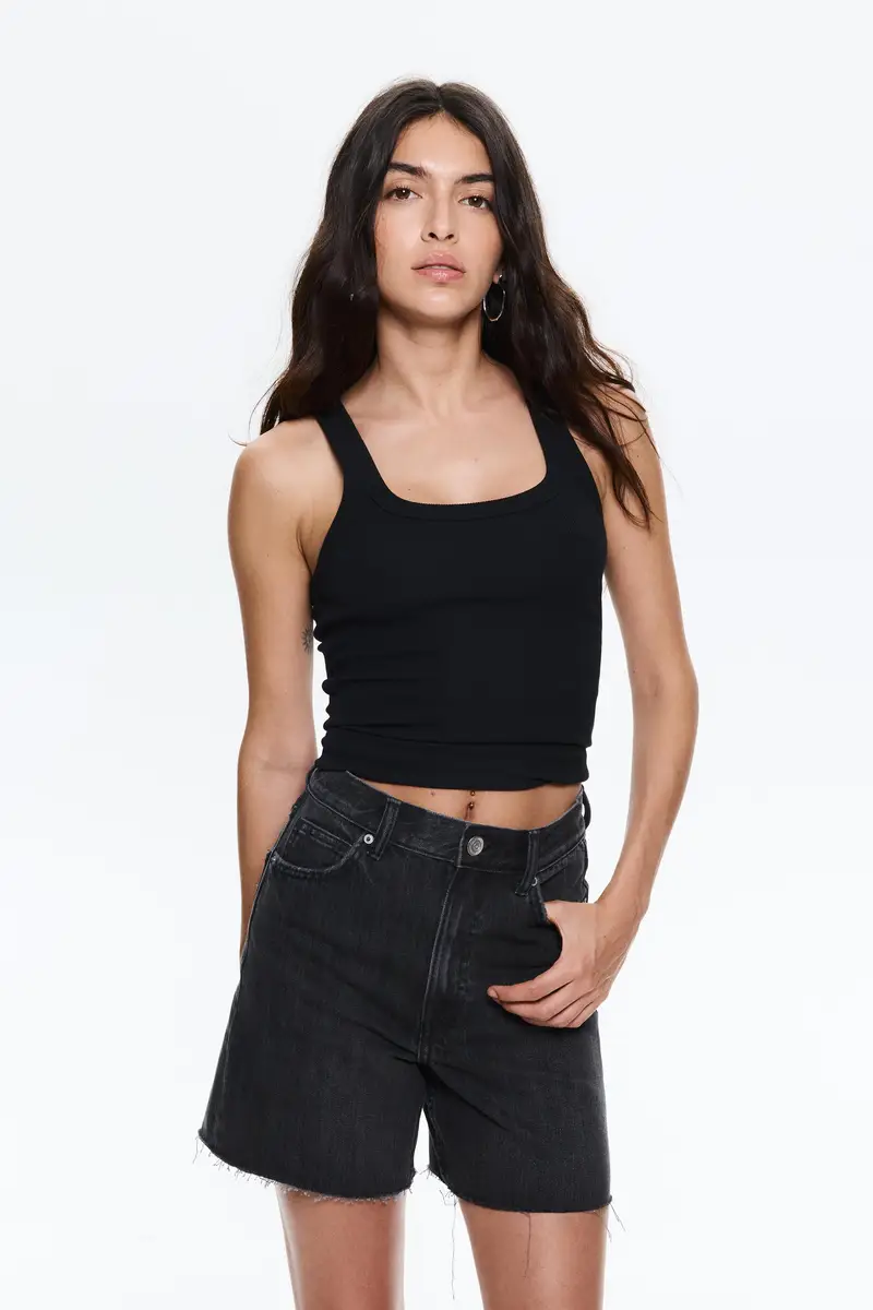 Pull&Bear Bermuda Nero 2702429