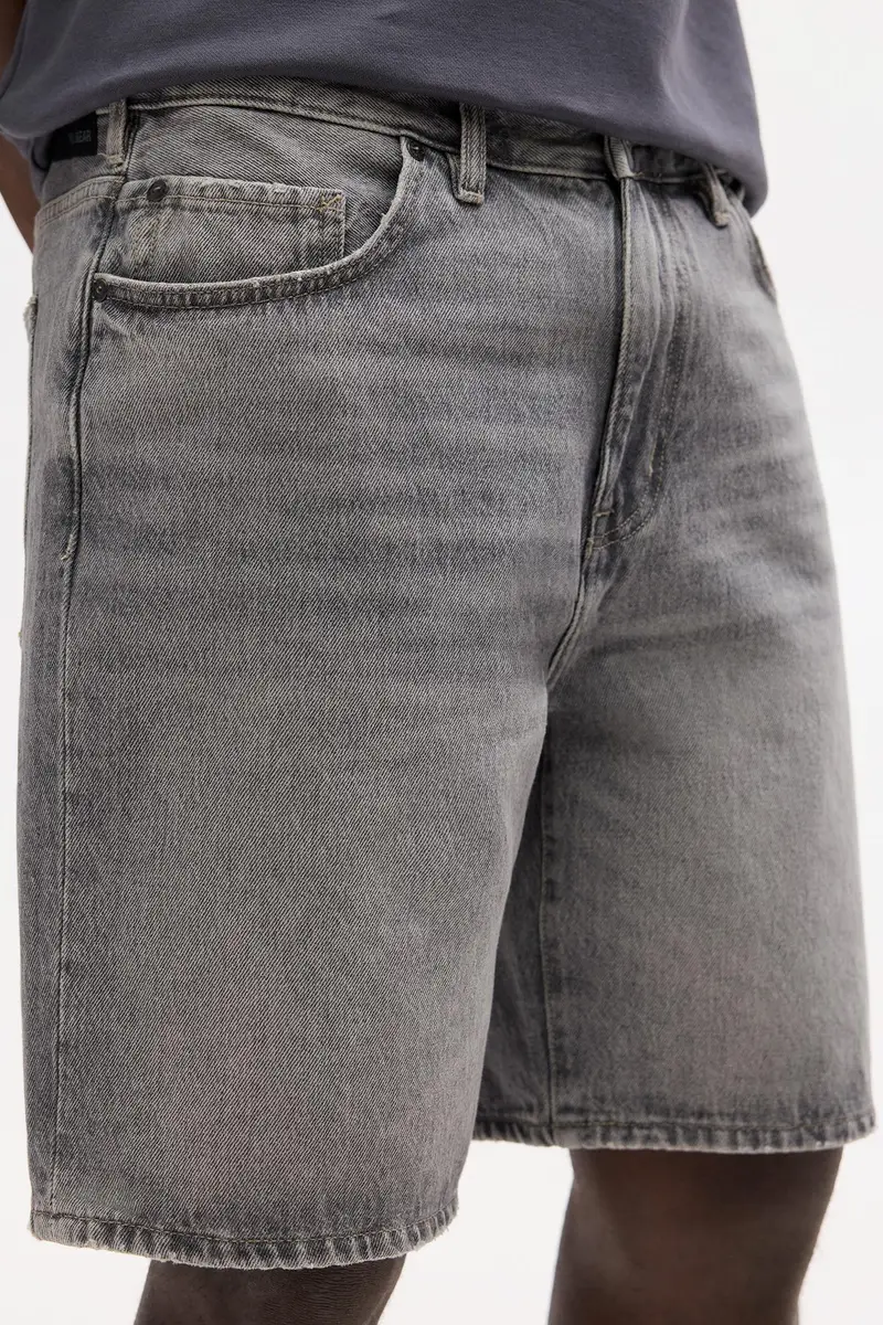 Pull&Bear Bermuda Grigio 4208795 miniatura 3