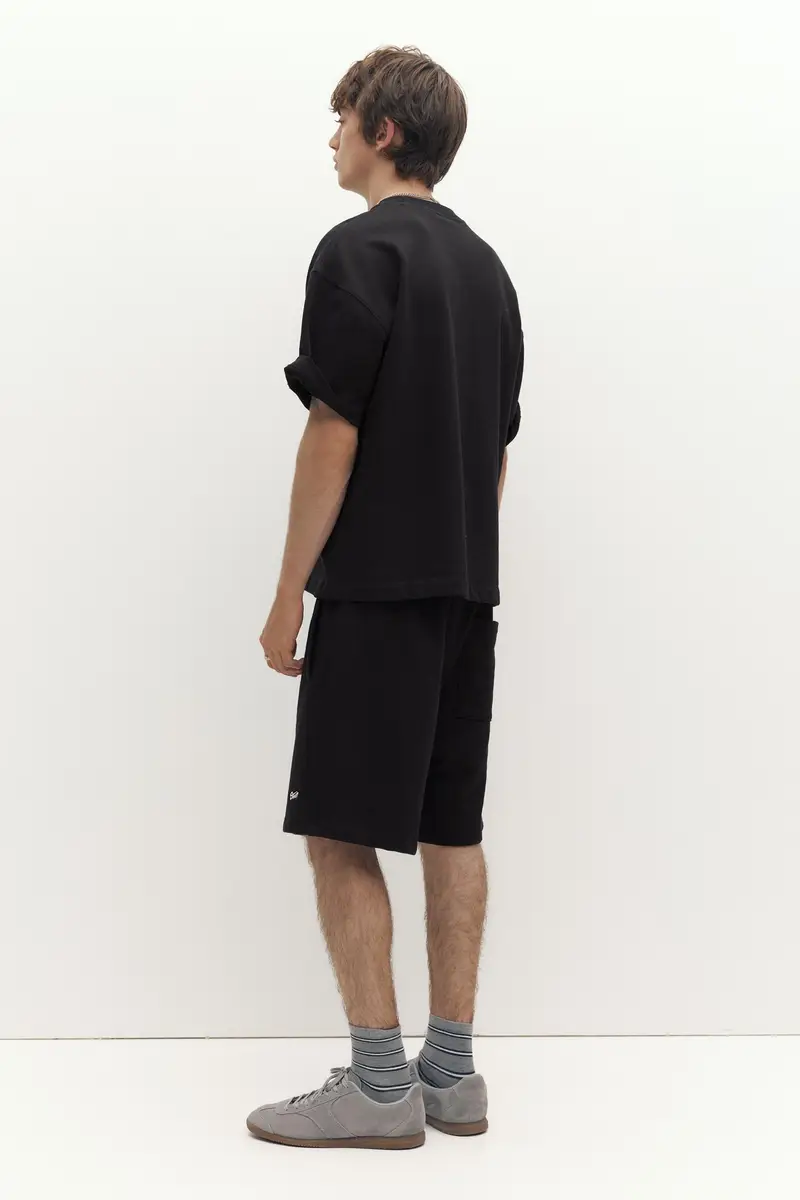 Pull&Bear Bermuda Nero 4261303 miniatura 2