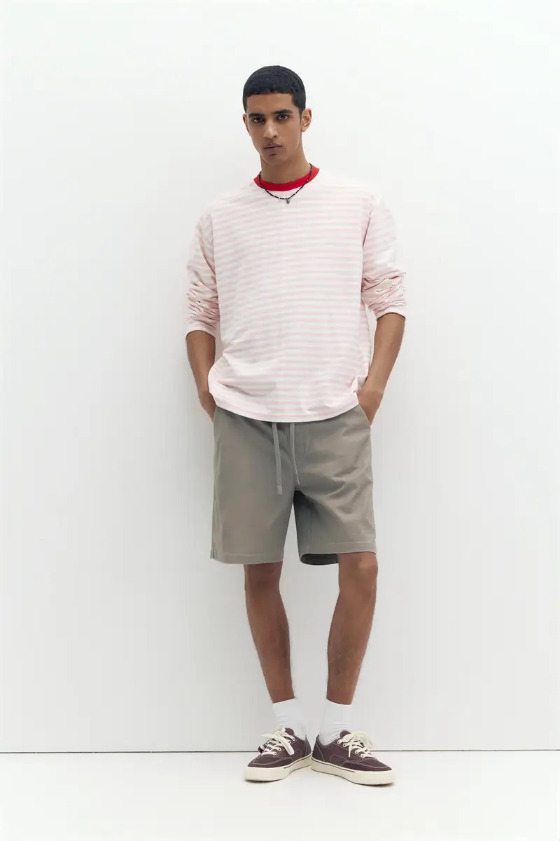 Bermuda Jogger Grigio