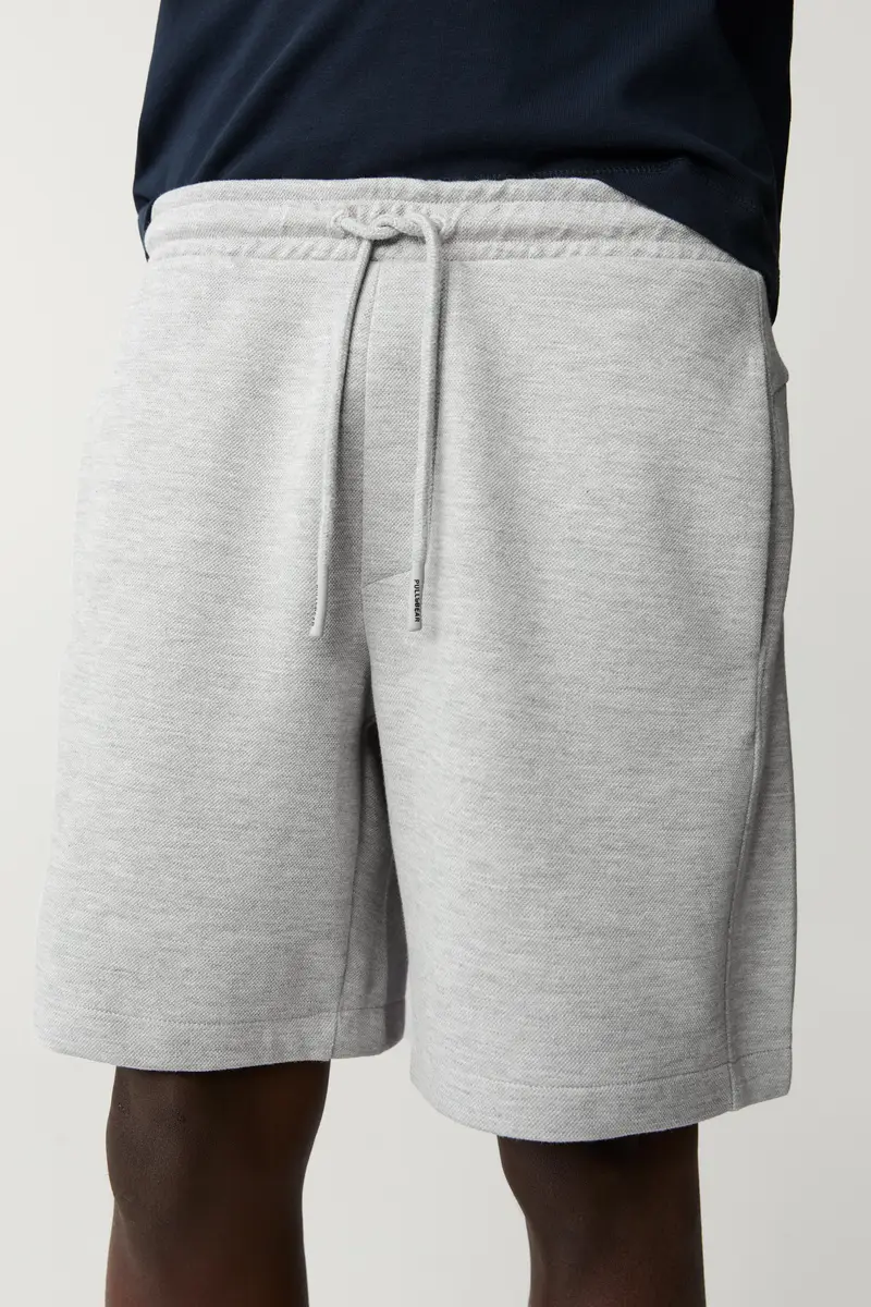 Pull&Bear Bermuda Grigio 4189085 miniatura 3