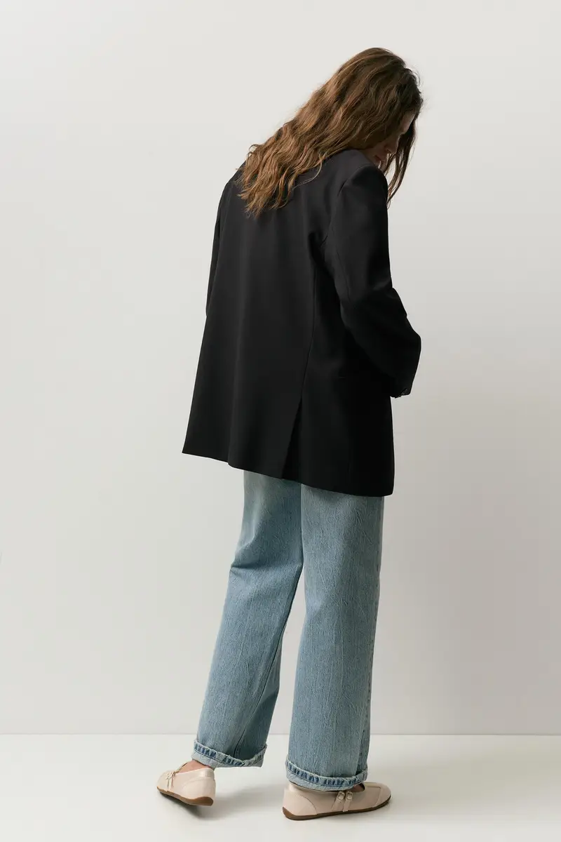 Pull&Bear Blazer Nero 4188994 miniatura 3