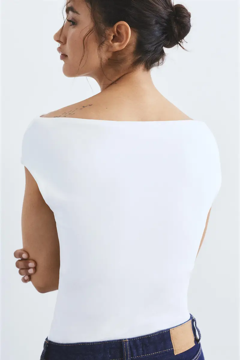 Pull&Bear Body Bianco 4235957 miniatura 3