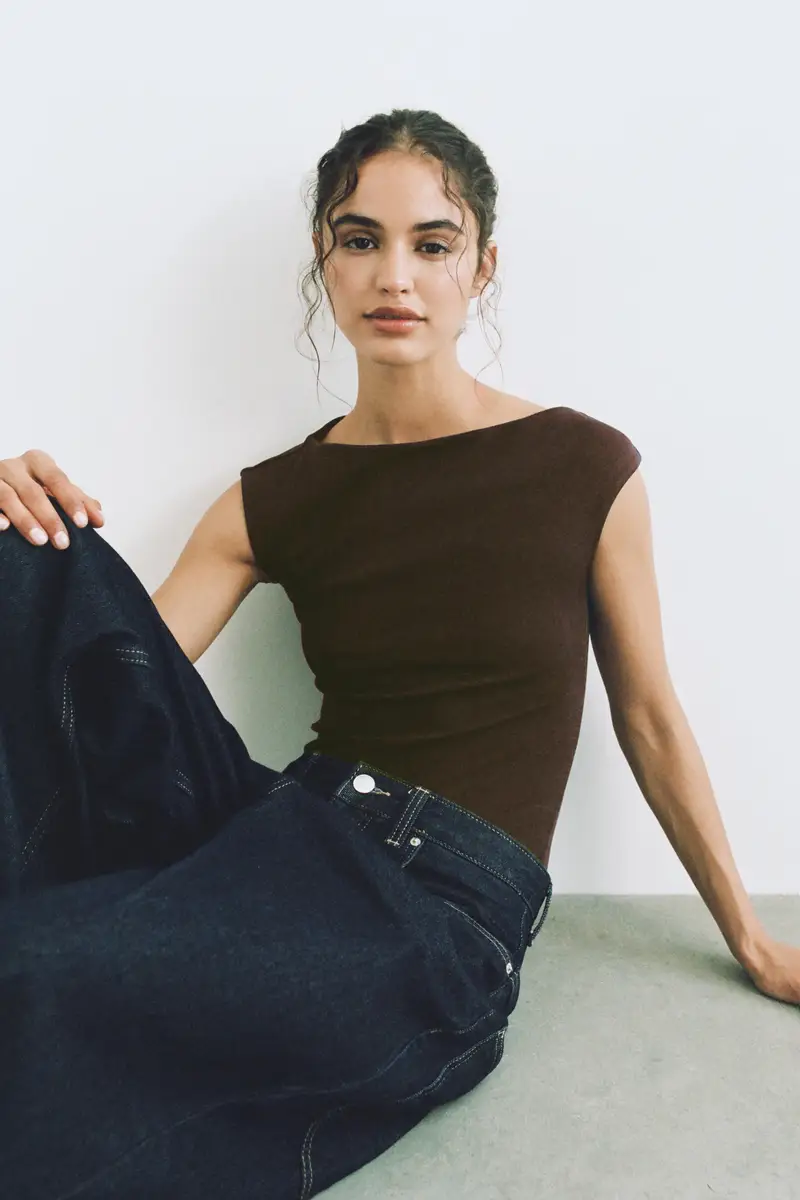 Pull&Bear Body Marrone 4235958