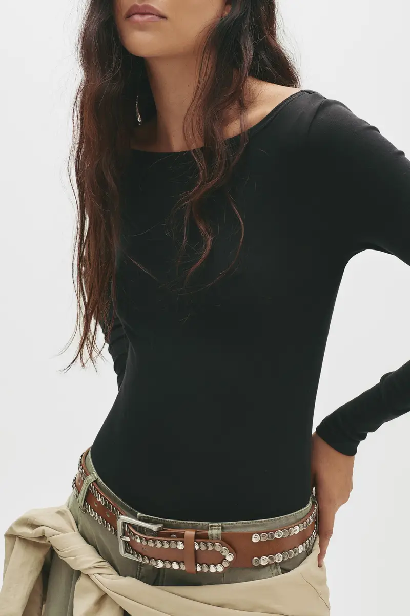 Pull&Bear Body Nero 3933922 miniatura 3