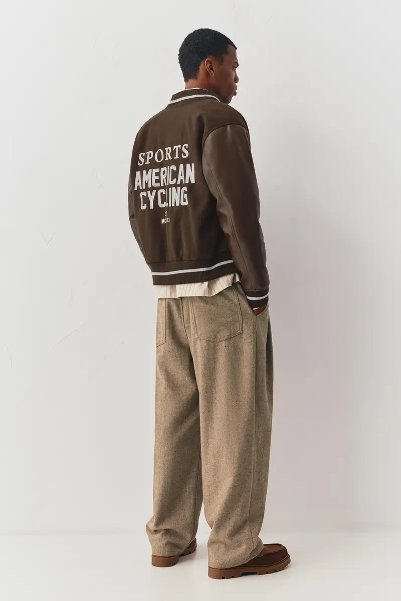 Bomber Marrone miniatura 3