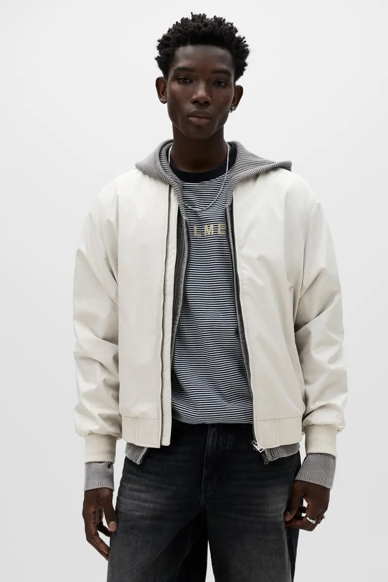 Bomber Oversize Sabbia