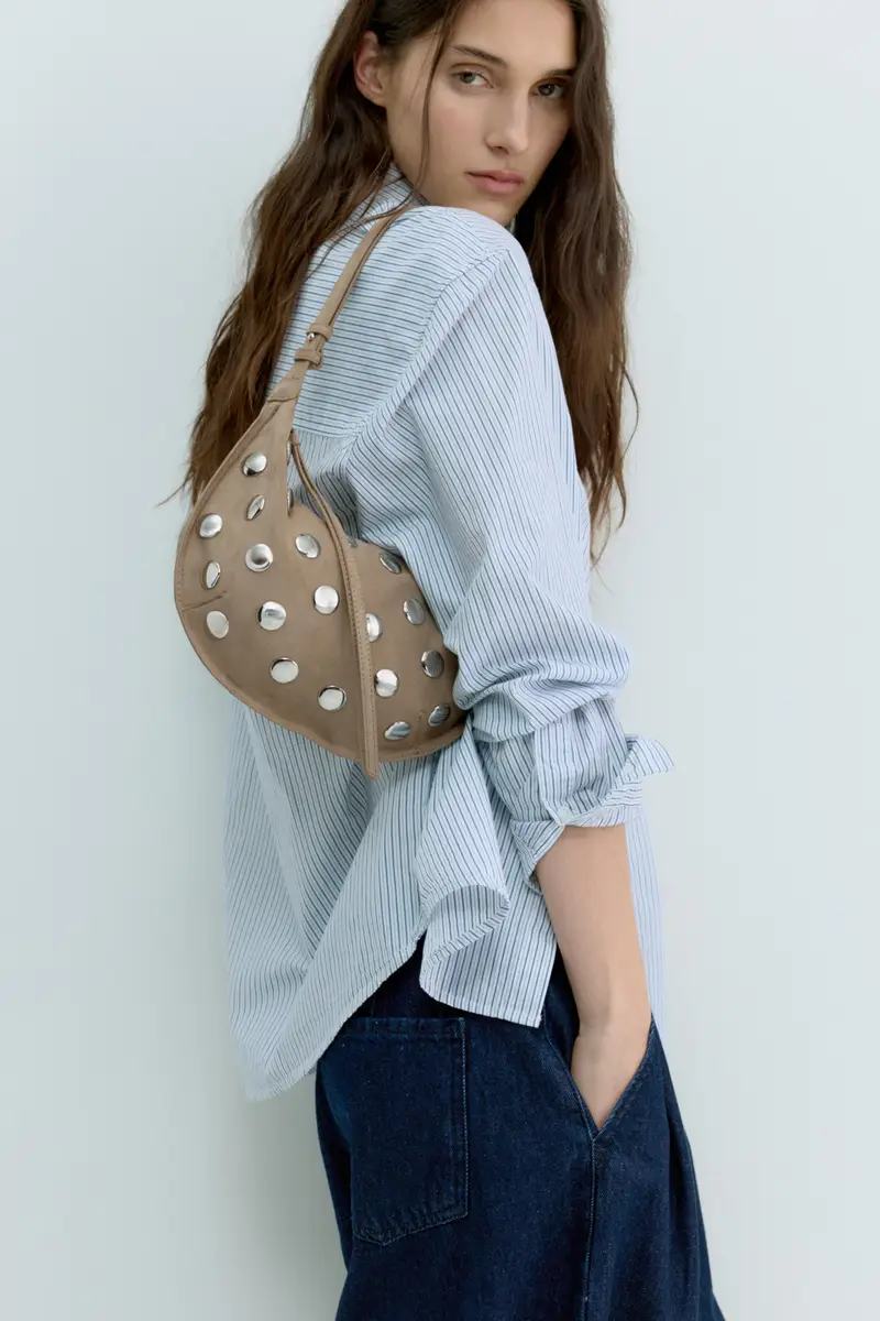 Pull&Bear Borsa a spalla Beige 4206003