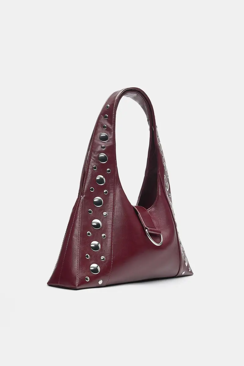 Pull&Bear Borsa a spalla Bordeaux 4206002 miniatura 3