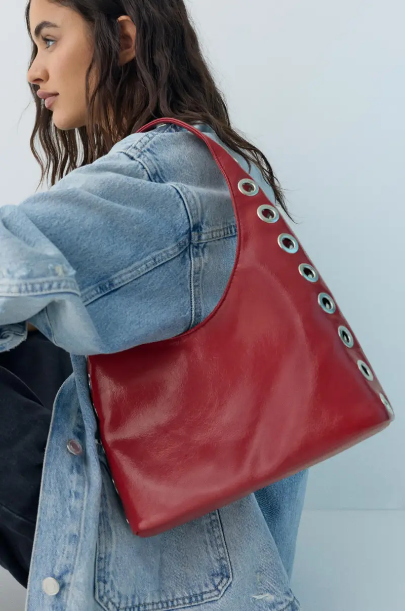 Pull&Bear Borsa a spalla Rosso 4236087