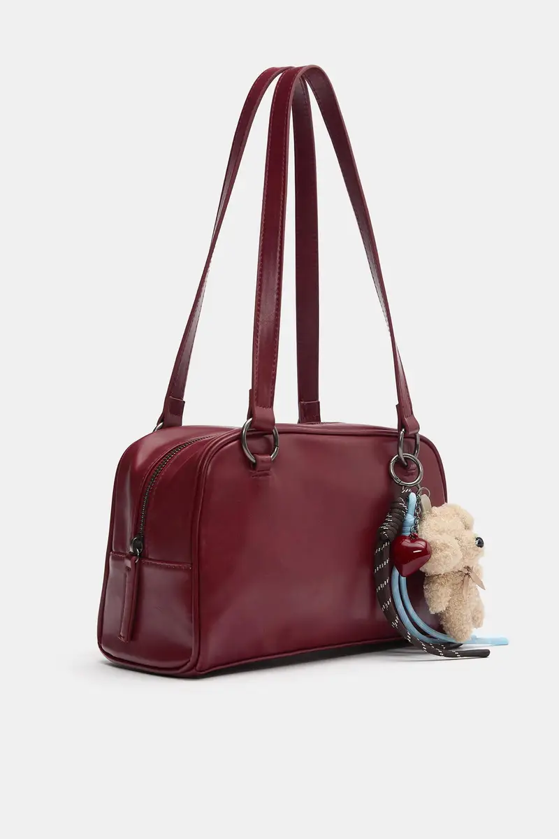 Pull&Bear Borsa a spalla Rosso 4113505 miniatura 2