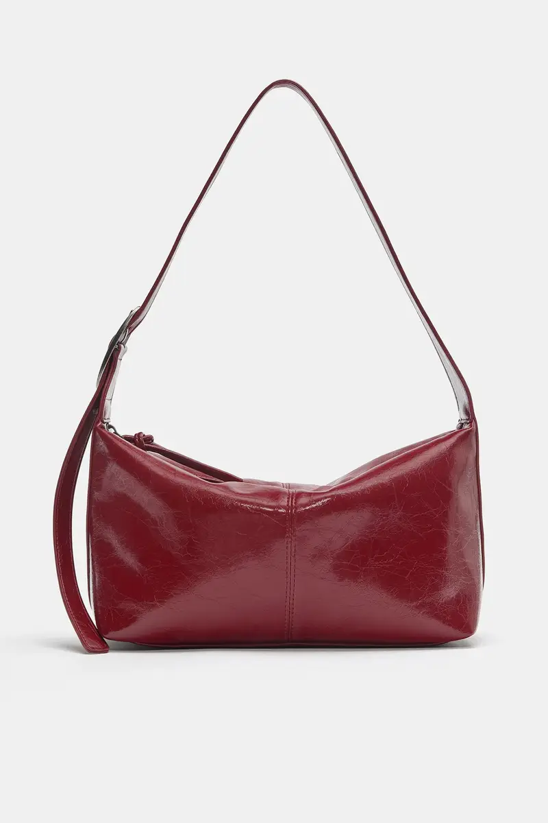 Pull&Bear Borsa a spalla Bordeaux 4164945 miniatura 2
