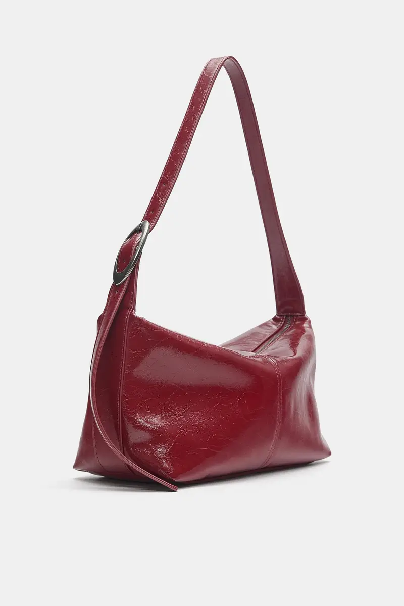 Pull&Bear Borsa a spalla Bordeaux 4164945 miniatura 3