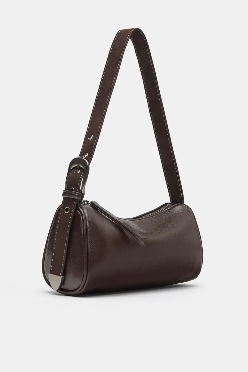 Pull&Bear Borsa a spalla Marrone 4164941 miniatura 3