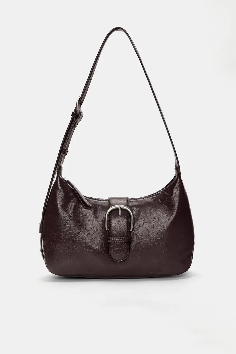 Pull&Bear Borsa a spalla Marrone 3934376