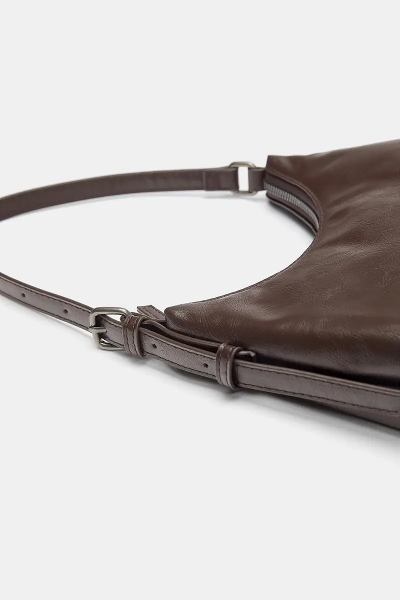 Pull&Bear Borsa a spalla Marrone 3934378 miniatura 3