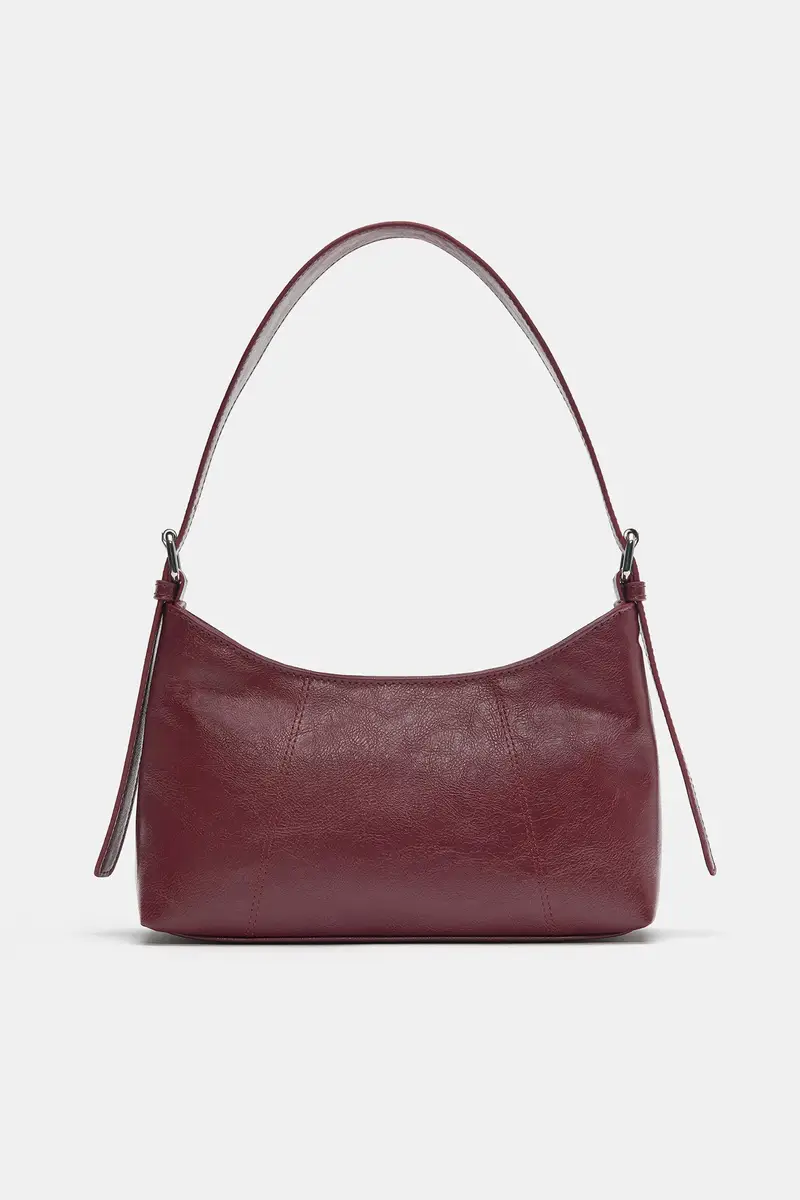 Pull&Bear Borsa a spalla Bordeaux 4164937 miniatura 2